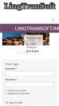 Mobile Screenshot of lingtransoft.info